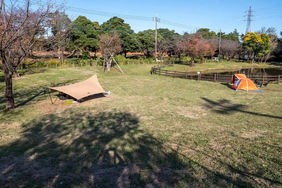 大泉さくら運動公園の野外炊事広場
