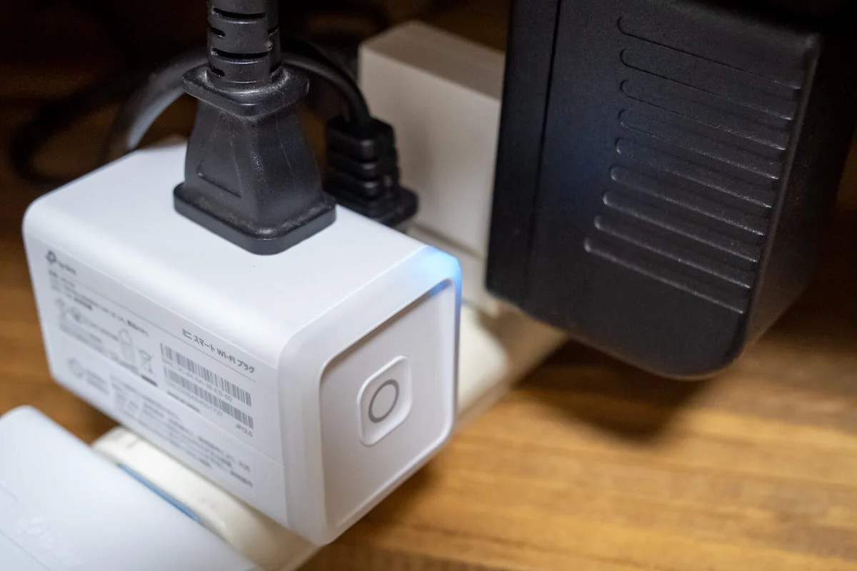 『TP-Link WiFi スマートプラグ』の使用例