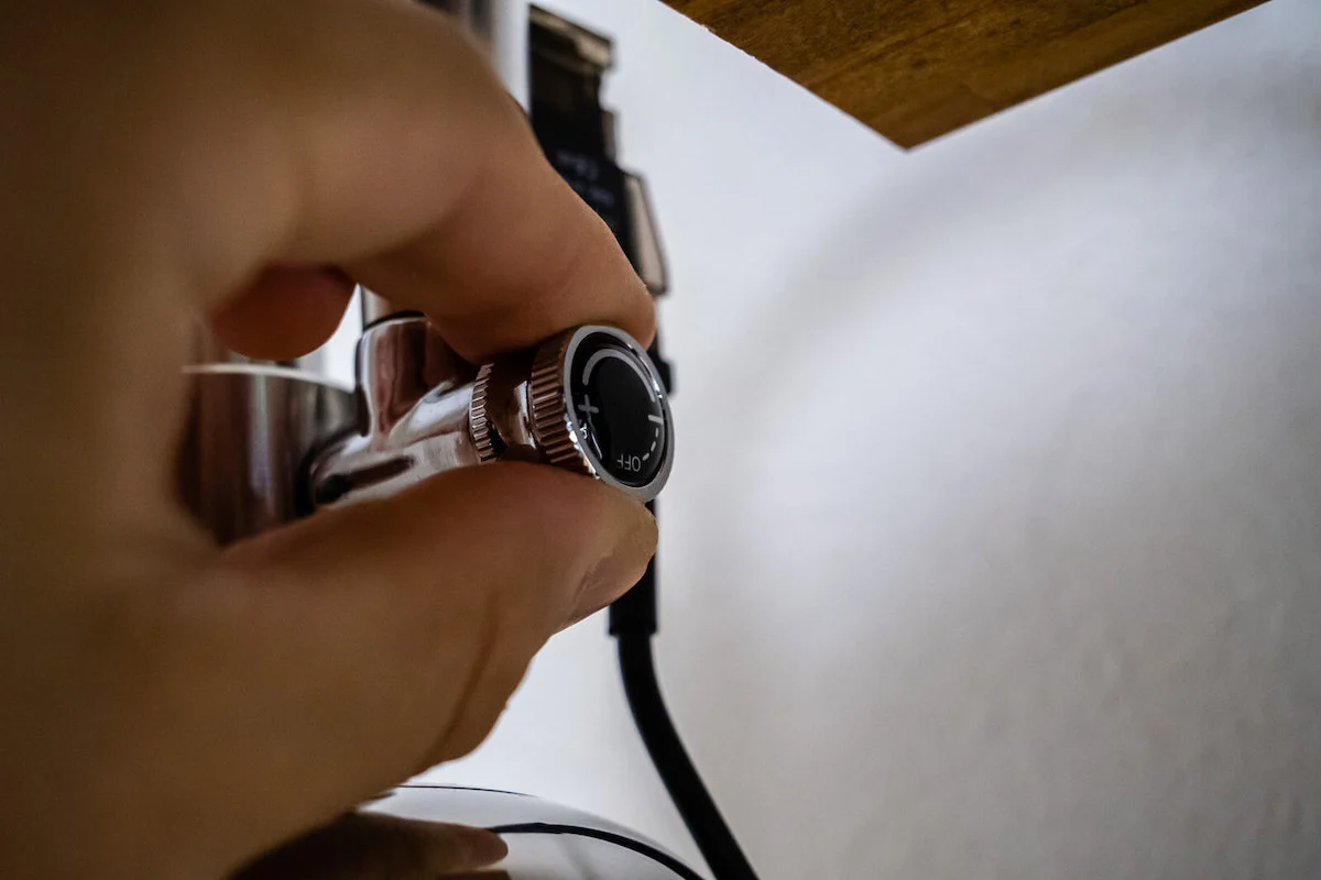 『PRO-D601s』のバルブを開放する