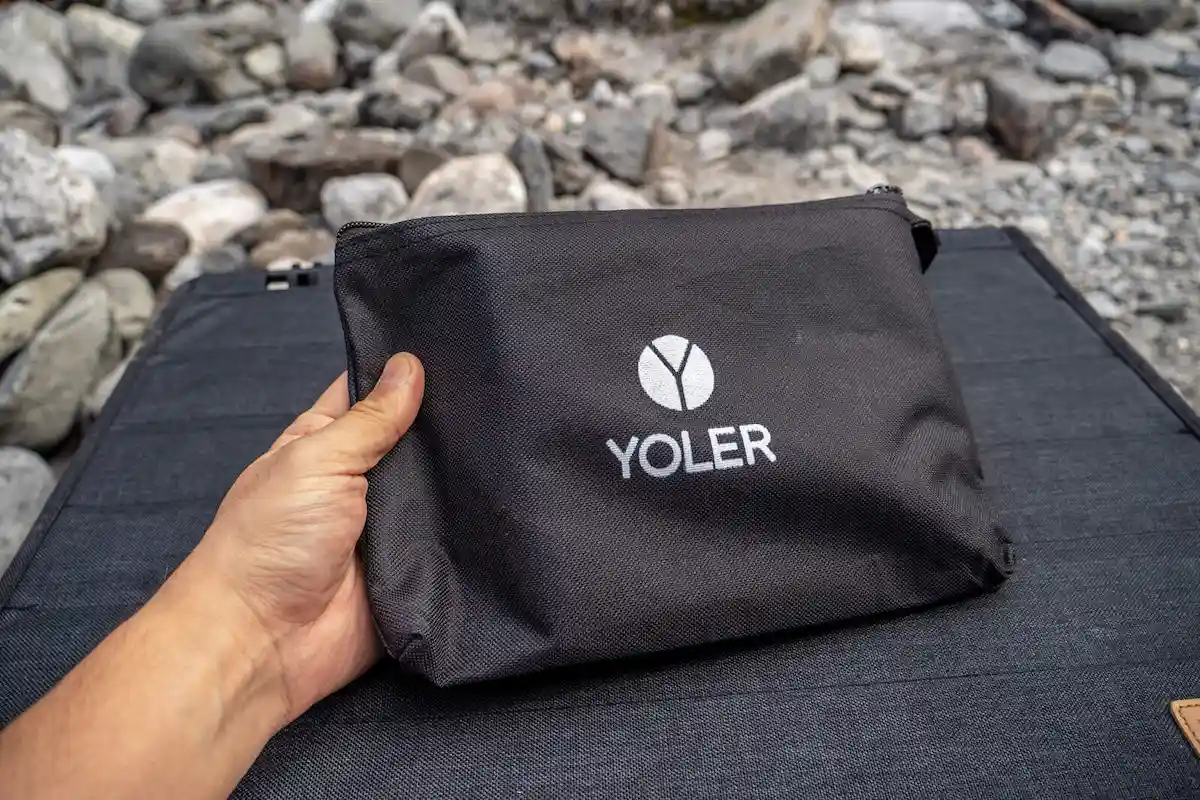 『YOLER(ヨーラー)焚き火台』の収納袋